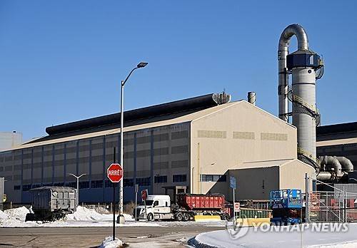 캐나다 알루미늄 공장 [로이터 연합뉴스 자료사진. 재판매 및 DB 금지]