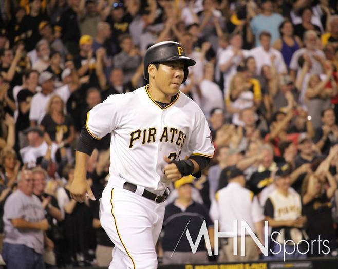 (메이저리그 피츠버그 시절의 강정호)