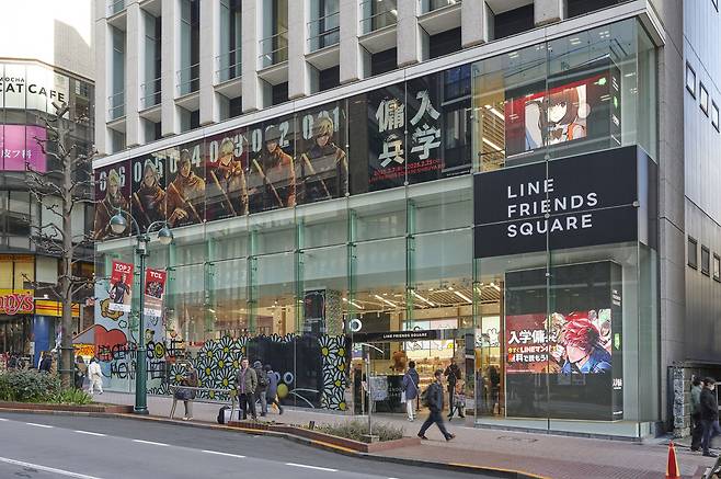 웹툰 '입학용병' 팝업스토어 외경 (네이버웹툰 제공)