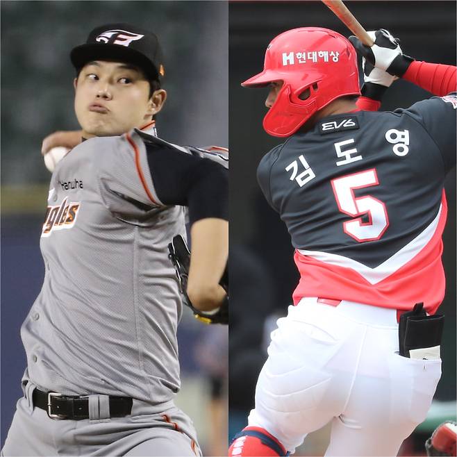 문동주-김도영. IS 포토