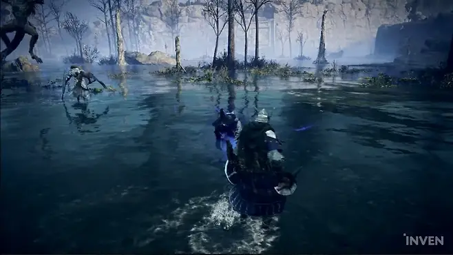 ▲ 다크 판타지 세계관답게 부활도 어지간한 기합이 아닐 수 없다