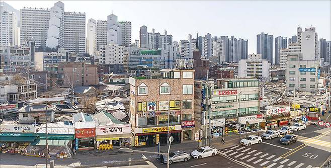 서울 노원구 상계뉴타운 5구역 전경. (윤관식 기자)