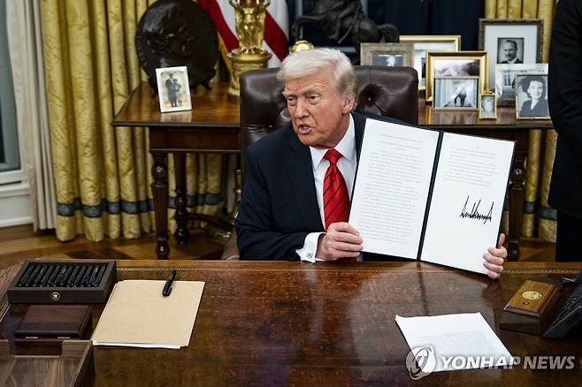 트럼프 미국 대통령 [EPA 연합뉴스 자료사진. 재판매 및 DB 금지]