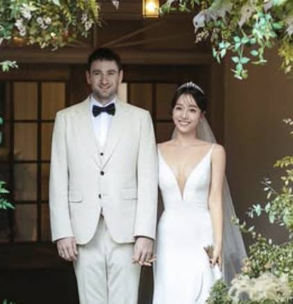 임현주(오른쪽), 남편 다니엘 튜더. 사진 출처=임현주 계정