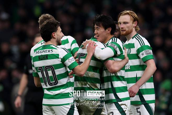 ▲ 셀틱은 마에다 다이젠이 양현준의 도움을 받아 골을 넣었다. 하지만, 바이에른 뮌헨이 승리를 챙겼다.