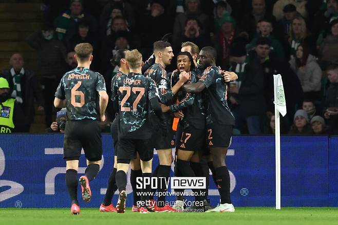 ▲ 셀틱은 마에다 다이젠이 양현준의 도움을 받아 골을 넣었다. 하지만, 바이에른 뮌헨이 승리를 챙겼다.