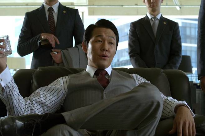 영화 신세계 속 박성웅