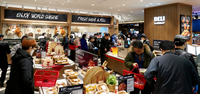 이랜드 대구 동아백화점 쇼핑점 ‘델리 그라운드’ <사진=이랜드>