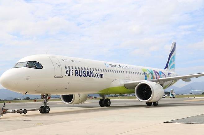 에버부산 항공기.(자료사진) ⓒ에어부산