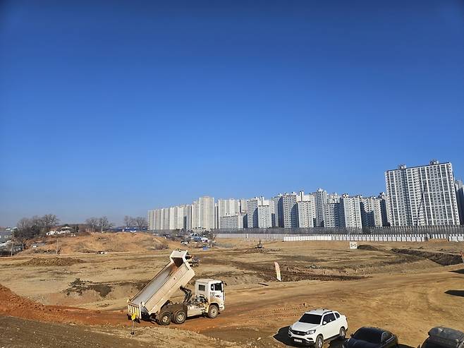 최근 착공한 고양 창릉신도시 A4·S5·S6블록 전경 <사진=LH>