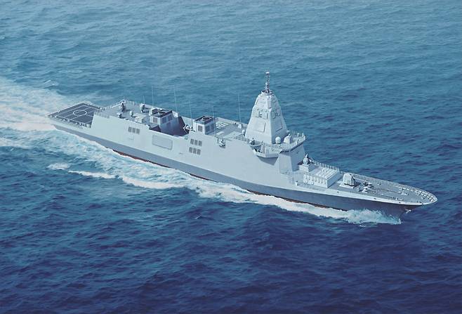 KDDX 조감도. (HD현대중공업 제공)