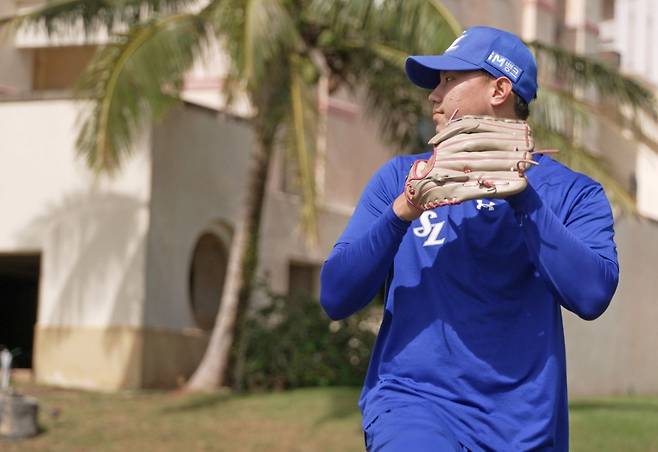 삼성 라이온즈 투수 배찬승. /사진=삼성 라이온즈 제공