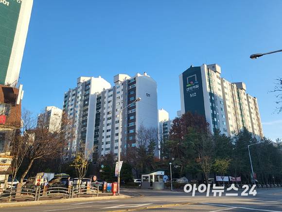 경기도 부천시 원미구 중동 은하마을 대우동부 아파트 전경. 2024.12.03 [사진=이수현 기자]