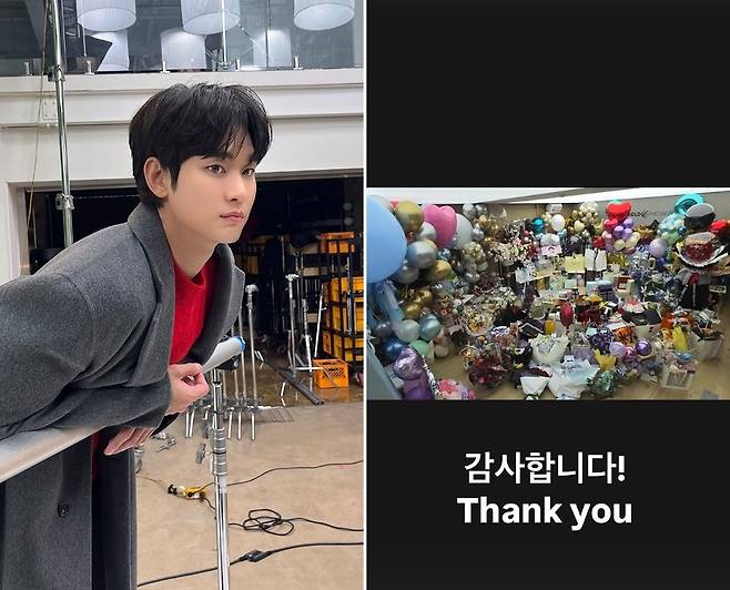 김수현 소셜 미디어
