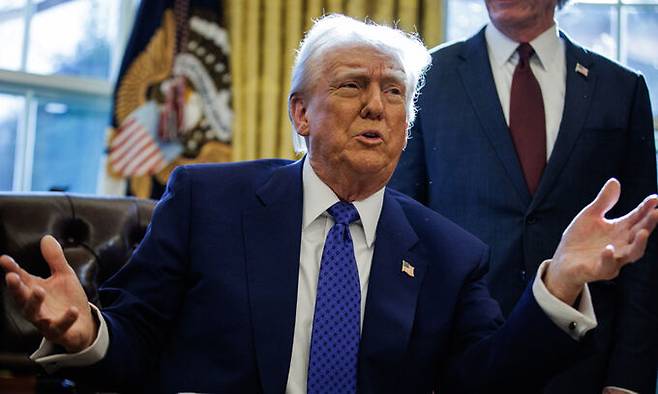 도널드 트럼프 미국 대통령. EPA연합뉴스