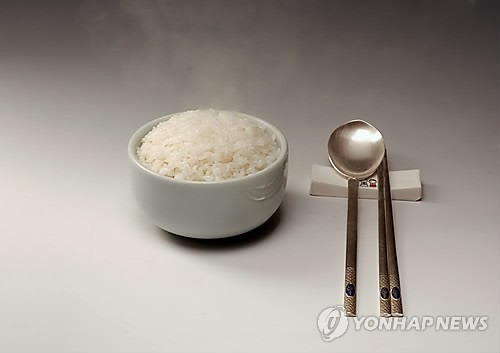 쌀밥 연합뉴스 자료사진 (시몽포토에이전시 제공)