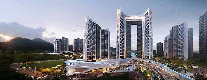 더샵 마스터뷰 투시도./포스코이앤씨 제공