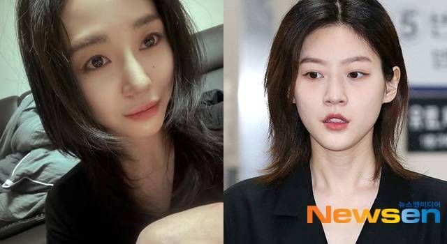 권민아 소셜미디어, 김새론(뉴스엔 DB)