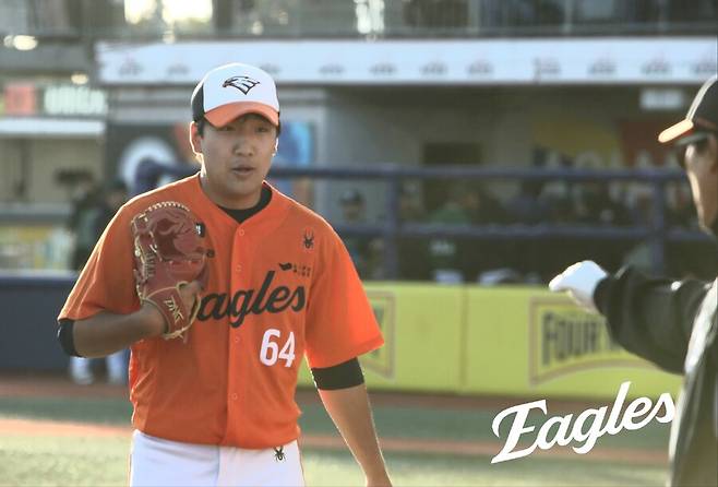 ▲ 한화의 2025년 신인 2라운드 지명을 받은 권민규는 남다른 패스트볼의 힘과 안정적인 제구력을 앞세워 다양한 쓰임새로의 가능성을 높였다. ⓒ한화이글스