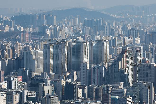 지난 9일 서울 시내의 아파트. /연합뉴스