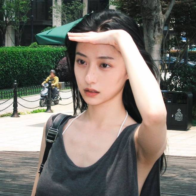 배우 김지원 느낌나는 중국 여자배우