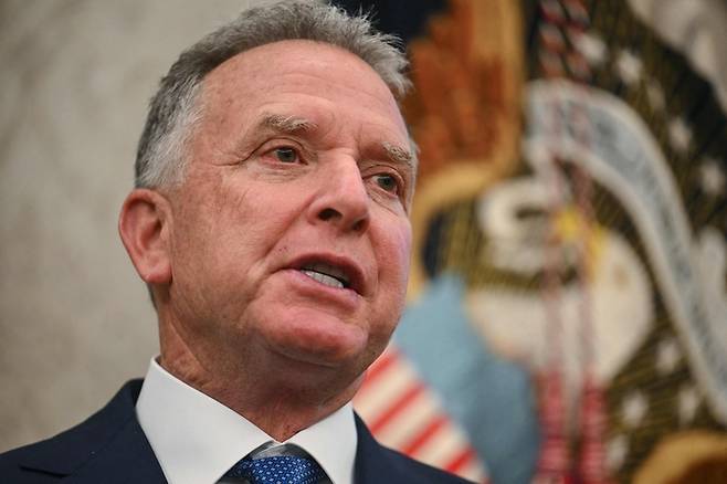 스티브 위트코프 백악관 중동 특사. AFP연합뉴스