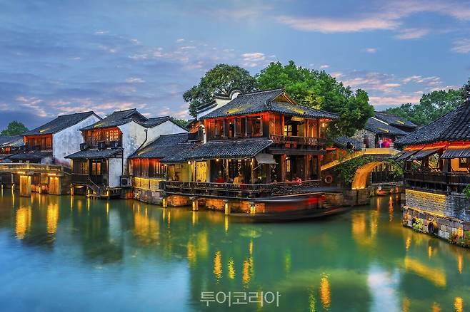 &nbsp;상하이 근교 수향마을&nbsp; /사진-모두투어