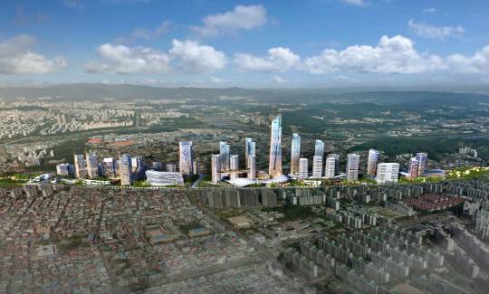 대전조차장 조감도. 국토부 제공