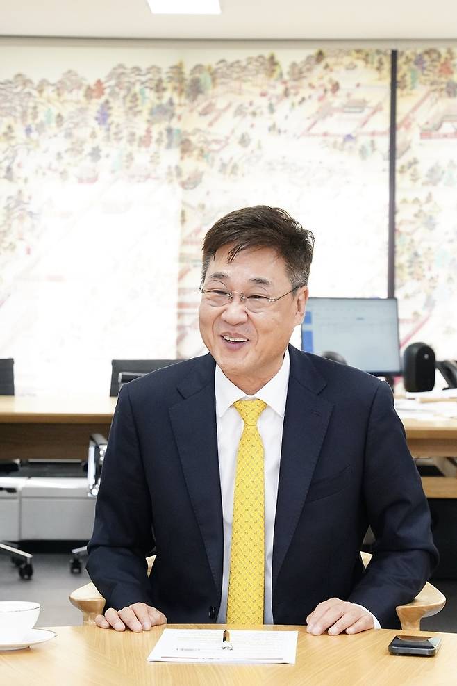 정문헌 종로구청장. 종로구