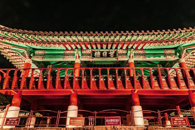 통영 삼도수군통제영 야경