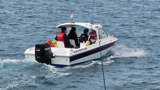 동력수상레저기구 조종면허 실기시험 [제주해양경찰서 제공, 재판매 및 DB 금지]