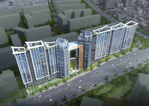 신반포21차 재건축 사업 ‘오티에르 반포’ 조감도.(사진=서울시)