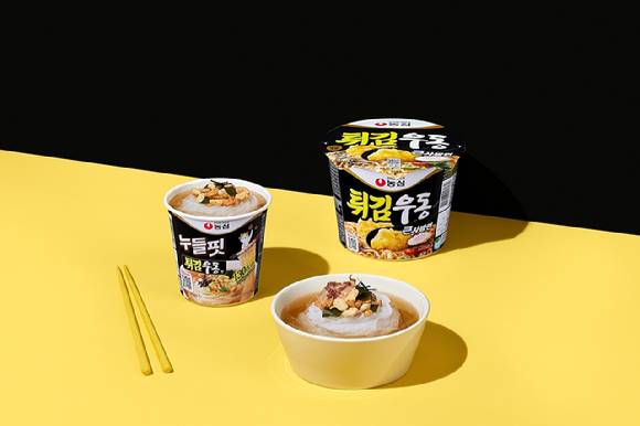 농심이 누들핏 튀김우동맛을 출시했다. [사진=농심]