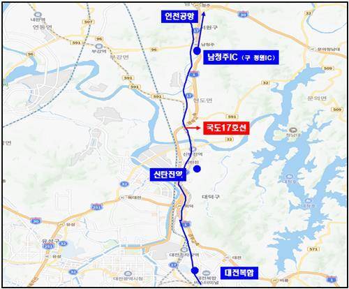노선도 [대전 대덕구 제공. 재판매 및 DB 금지]