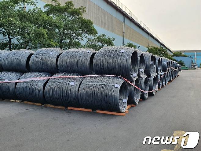 철강 제품. (포항제철소제공/자료사진)2022.6.12/뉴스1 ⓒ News1 최창호 기자