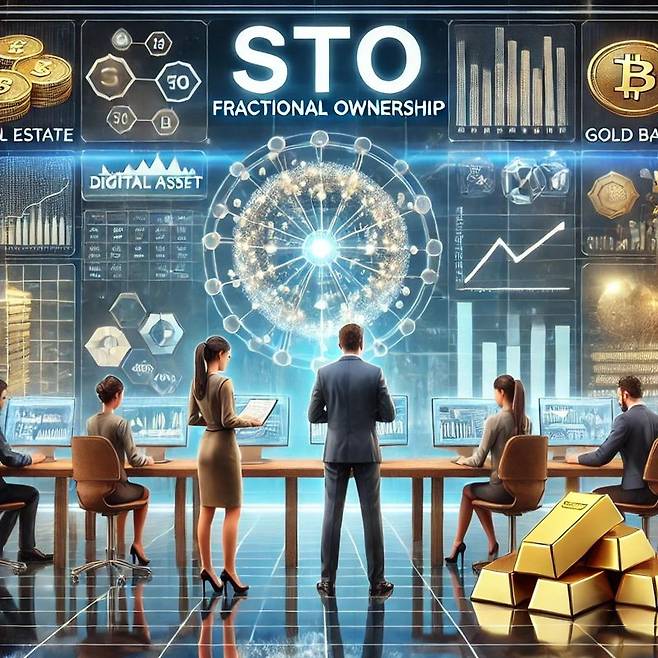 사진은 오픈AI의 생성형 인공지능(AI) ‘챗GPT’를 통해 제작한 STO 투자 이미지.