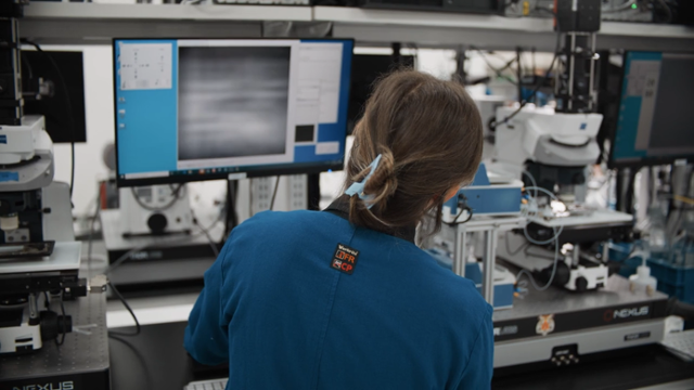 축구장 3분의 2 크기 실험실에서 매일 50 테라바이터의 데이터가 축적되는 터레이 테라퓨틱스의 AI 신약개발 데이터 수집 연구실. 터레이 테라퓨틱스 제공