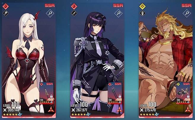 ▲ 데이모스전에서 주로 쓰이는 세 명의 딜러 중 유수현이 가장 공략에 적합하다