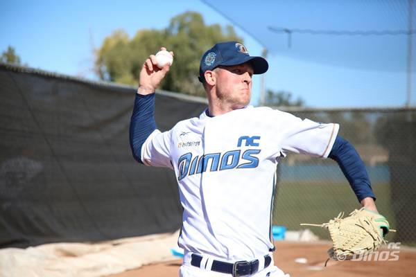 라일리는 NC의 우승에 기여하겠다는 포부를 전했다. 사진 제공= NC 다이노스