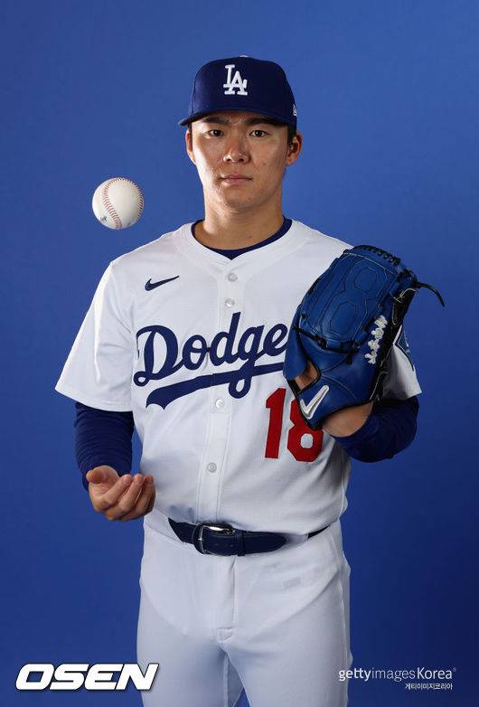 [사진] LA 다저스 야마모토 요시노부. ⓒGettyimages(무단전재 및 재배포 금지)