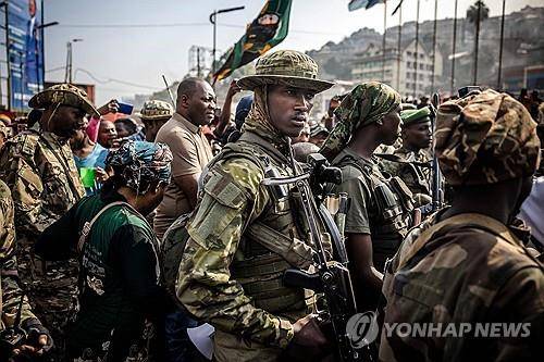 민주콩고 동부 제2도시 부카부의 M23 반군 대원 [AFP 연합뉴스 자료사진. 재판매 및 DB 금지]
