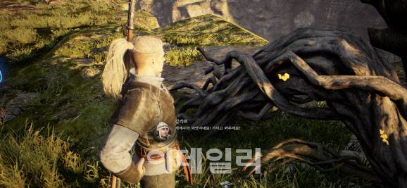 레전드 오브 이미르 속 플레이 화면(사진=윤정훈 기자)