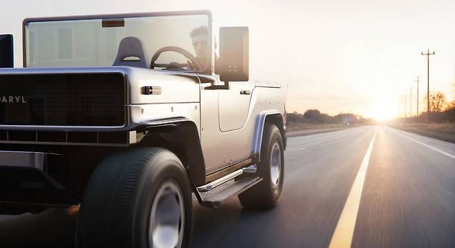 밴 다릴 워 트럭