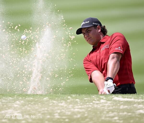2025년 미국프로골프(PGA) 투어 멕시코 오픈에 출전한 남아프리카공화국 출신의 올드리치 포트지터가 2라운드에서 경기하는 모습이다. 사진제공=ⓒAFPBBNews = News1