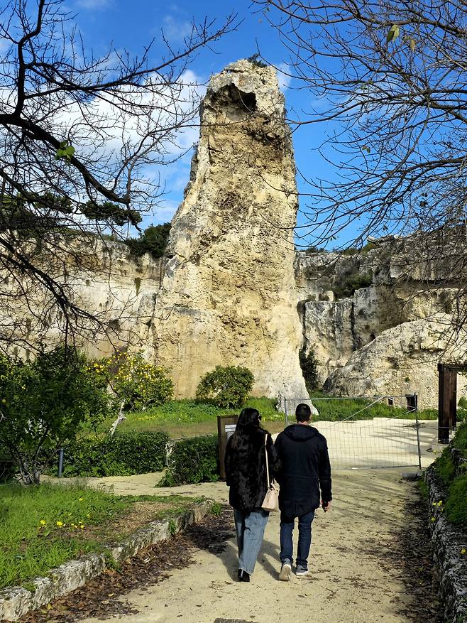 시라쿠사 고고학공원.