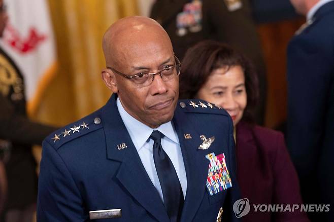 찰스 브라운 전 합참의장 [AFP 연합뉴스 자료사진]