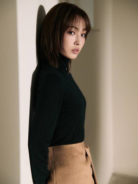 배우 전소니가 최근 서울 종로구 한 카페에서 <더팩트>와 만나 넷플릭스 '멜로무비'와 관련된 이야기를 나눴다. /넷플릭스