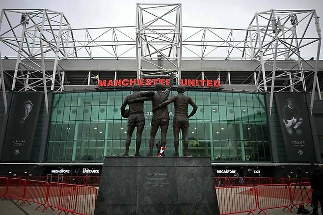 맨체스터 유나이티드 올드 트래퍼드 전경. AFP연합뉴스