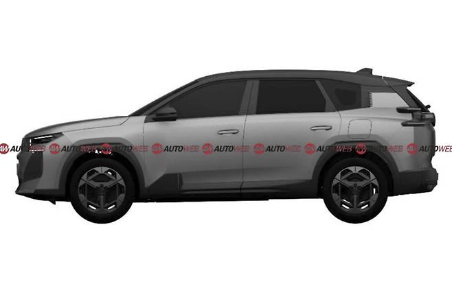 시트로엥 'C5 에어크로스 풀체인지' (출처 : AUTOWEB)