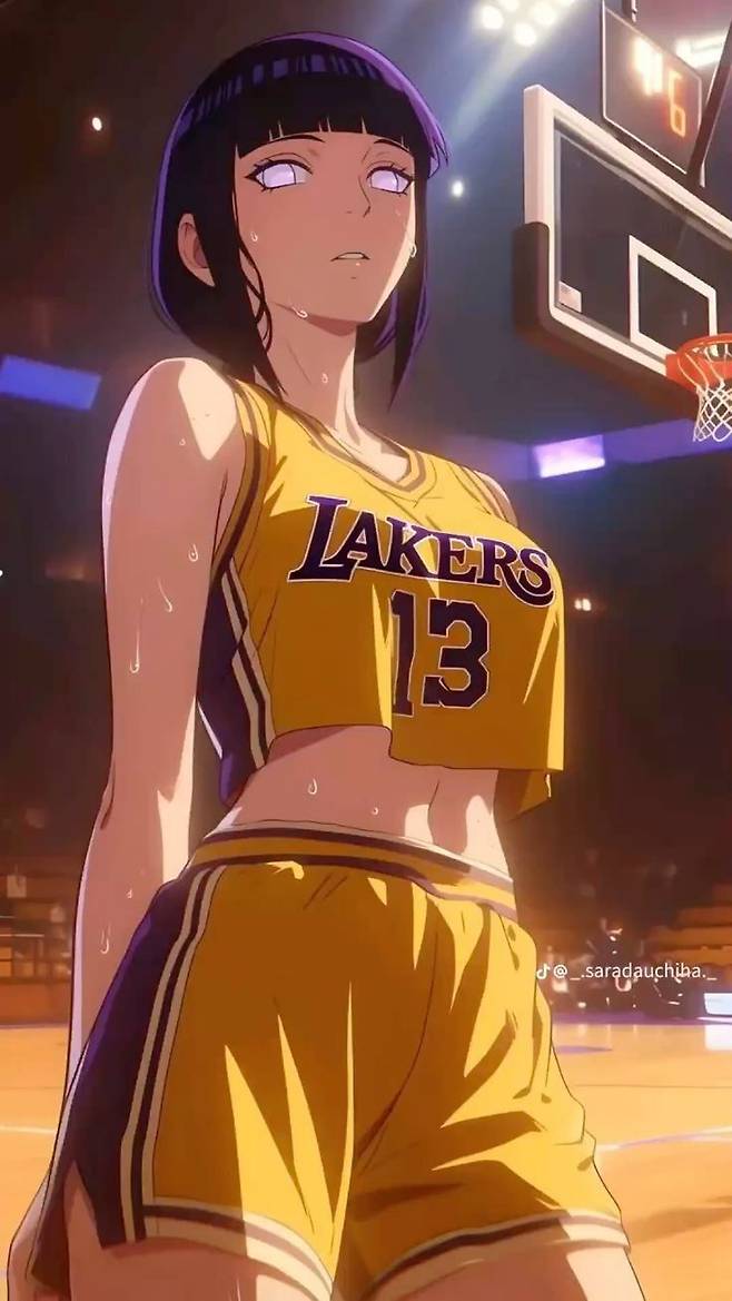 Ai로 그린 소년만화 여캐들 농구복 착장.jpg